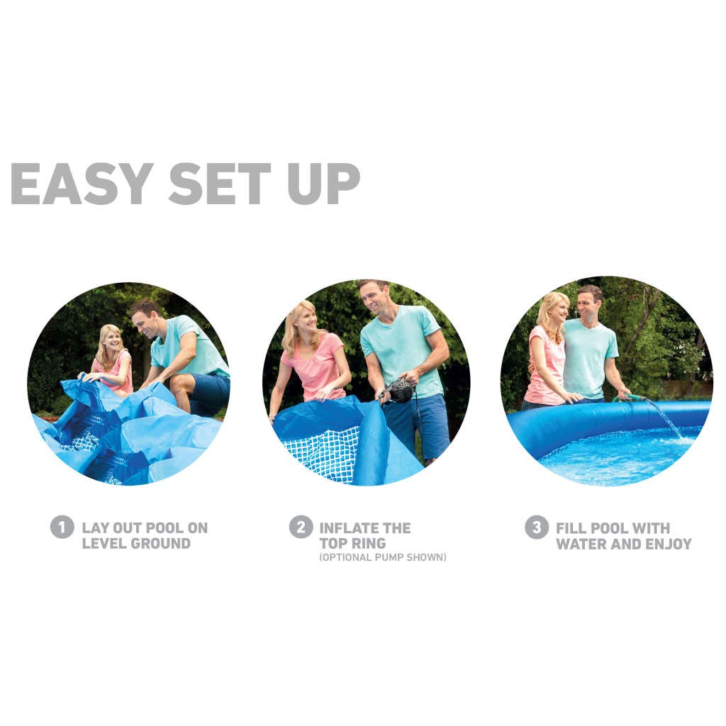Intex Swimming Pool Easy Set with Filter System 457x84 cm